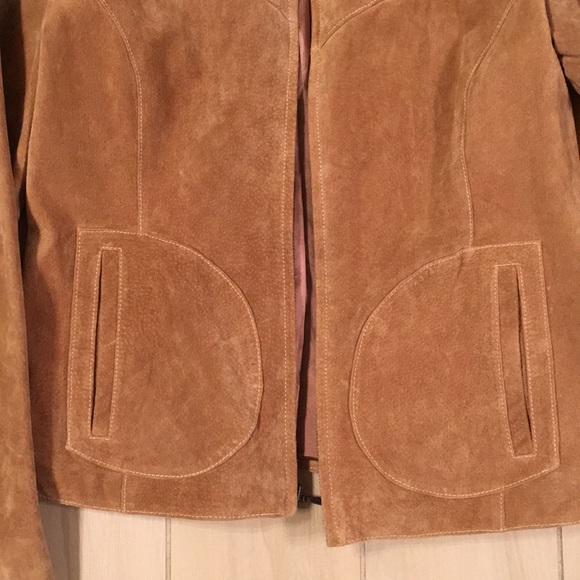 SALE❄️Wilson’s tan leather jacket - Picture 4 of 8